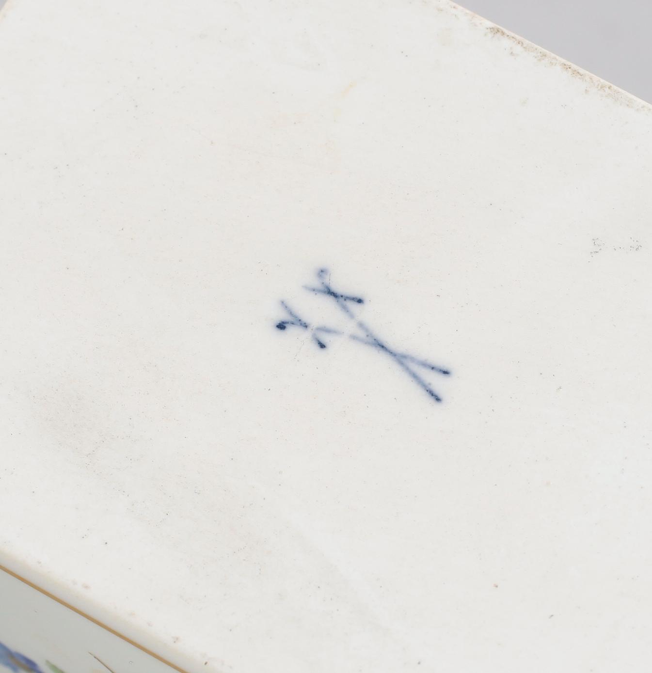 TEDOSA, porslin, Meissen, 1900-talets mitt.