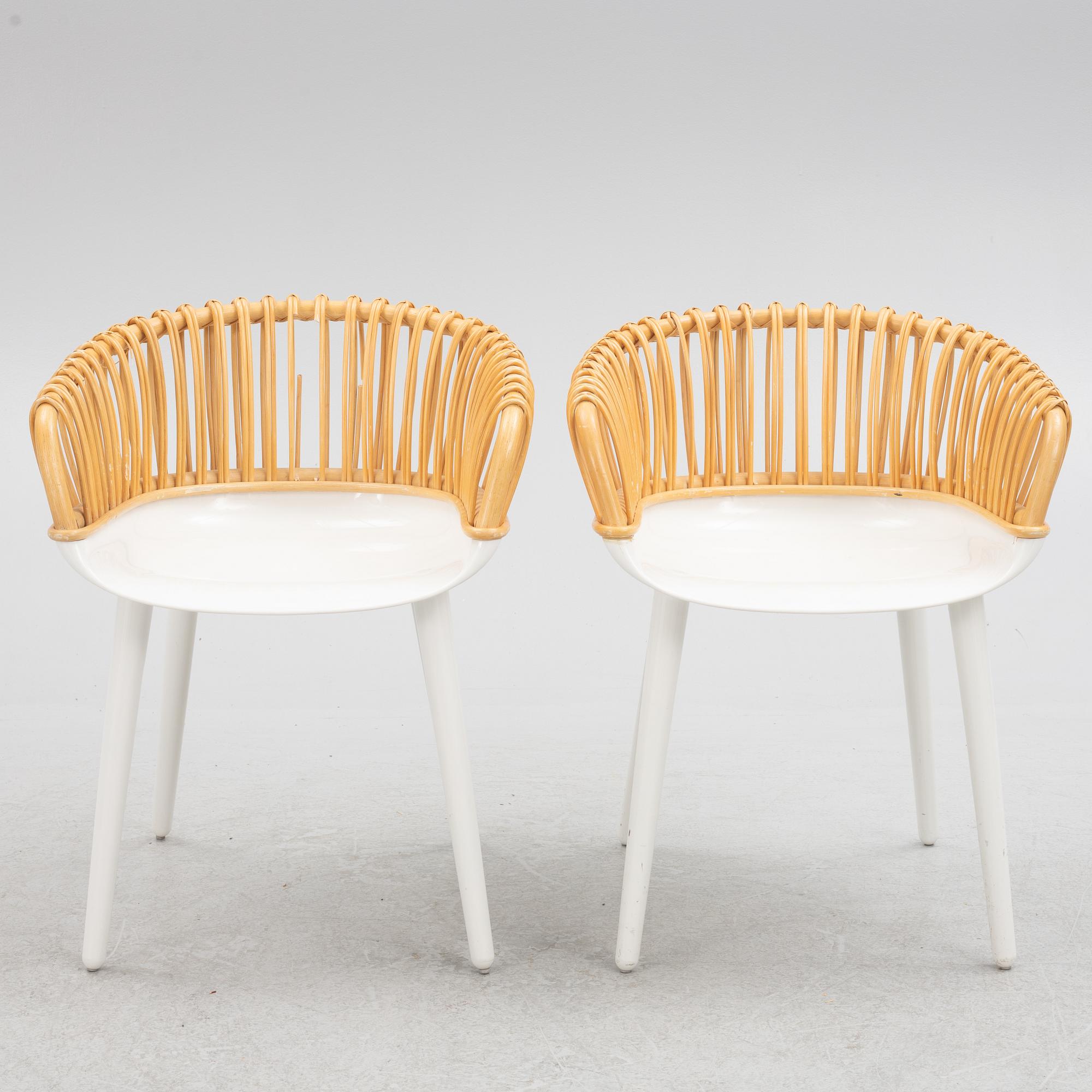 Marcel Wanders, eight "Cyborg Club" chairs, Magis, Italien.