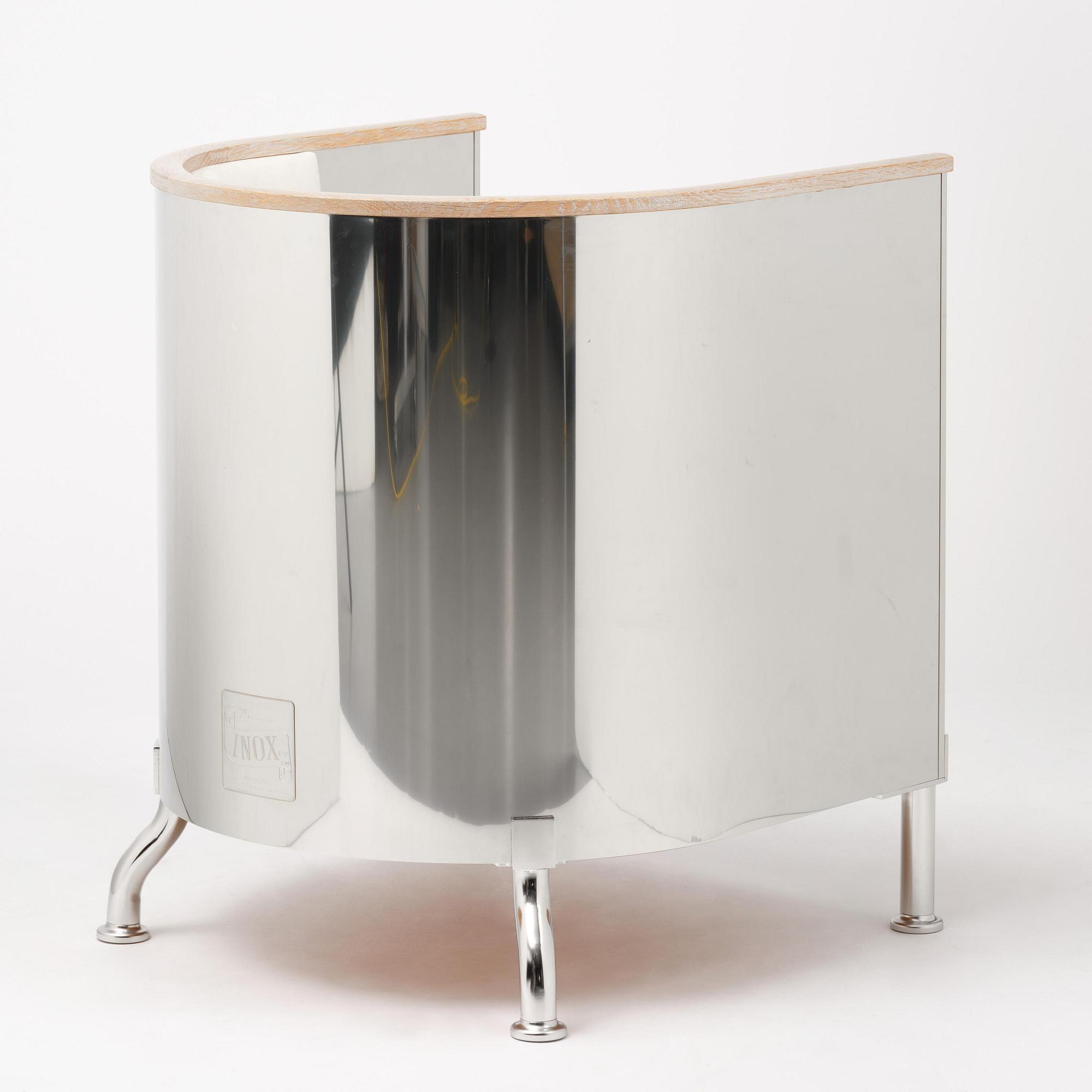 Mats Theselius, an "Inox" armchair, ed. 127/199, Källemo, Värnamo, post 2015.