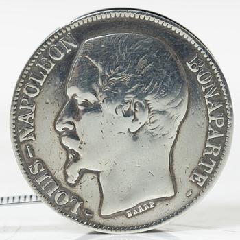 Hermès, måttband, silver, Louis Ravinet & Charles Denfert, Paris, verksamma 1891-1912.