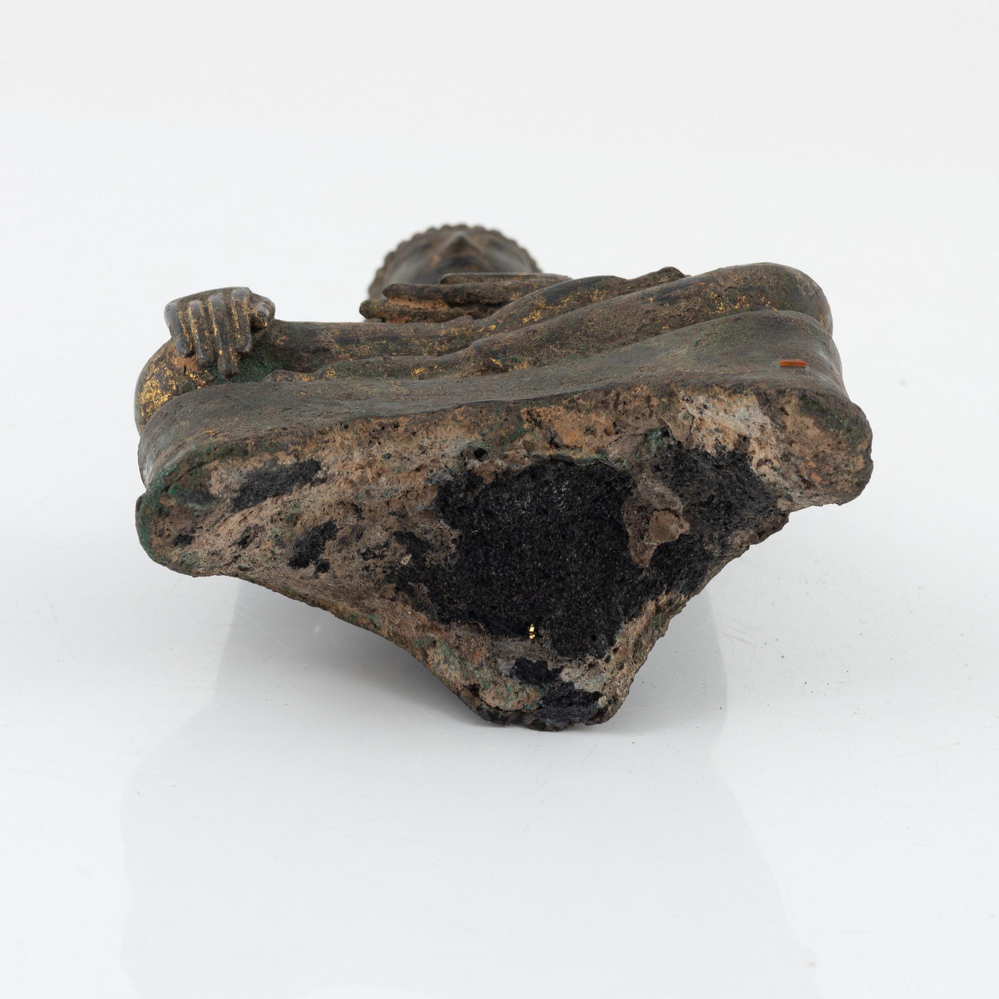 Buddha, brons, Thailand, Lanna, 1700-/1800-tal.