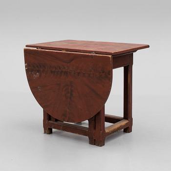 A 19th century table.