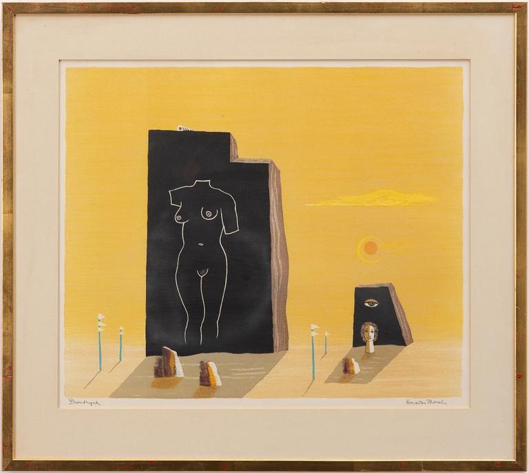 Esaias Thorén, Surrealist composition.