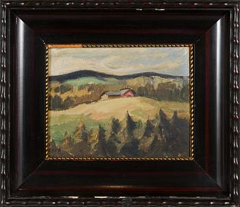 Jalmari Ruokokoski, Cottage Landscape.
