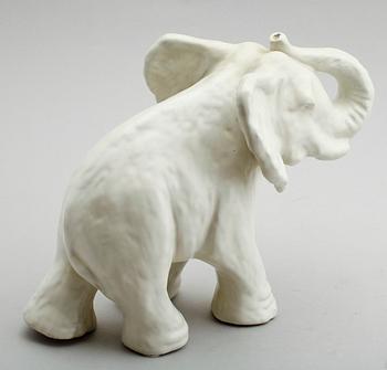 FIGUR, keramik, elefant, Upsala-Ekeby.