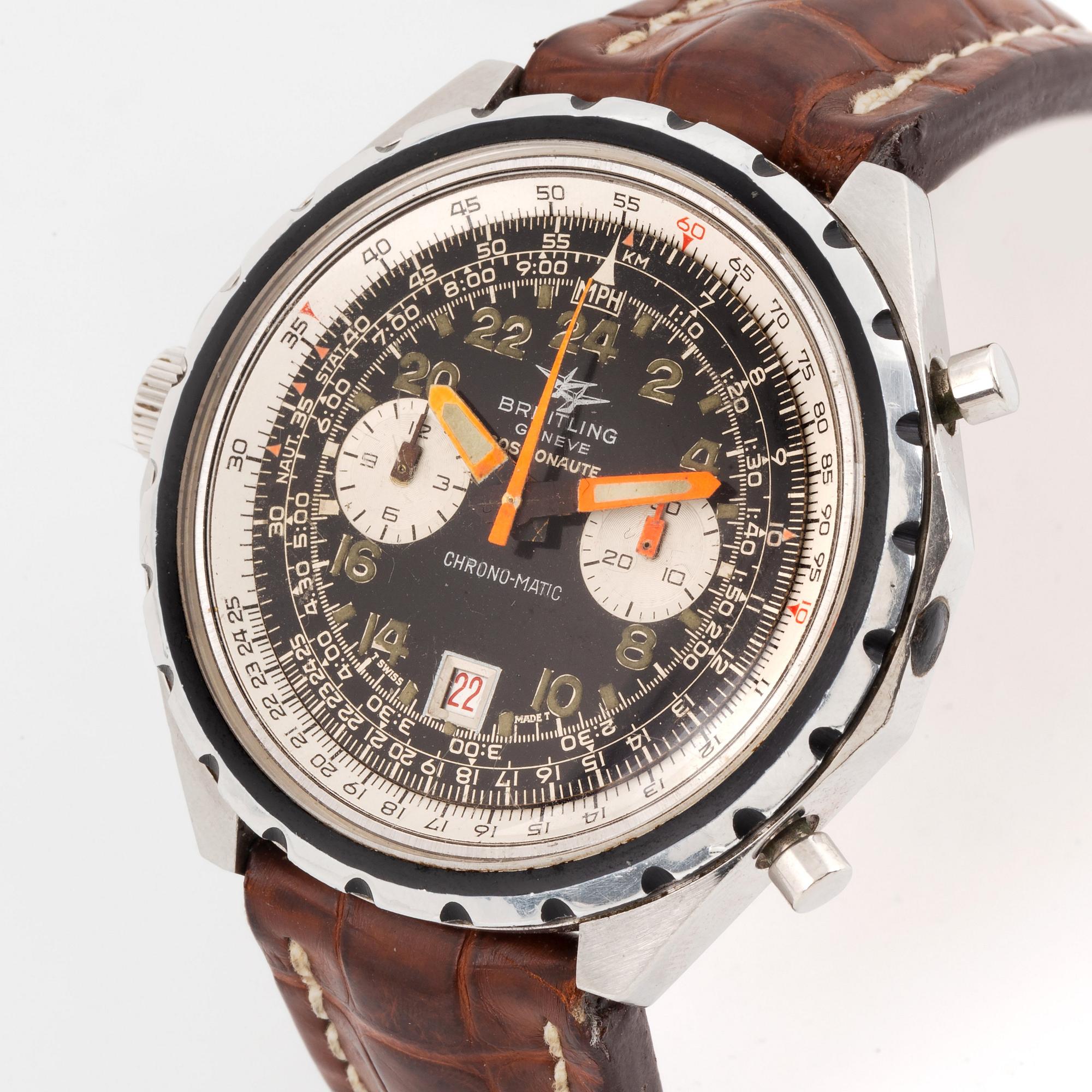 Breitling, Cosmonaute, Chrono-Matic, chronograph.