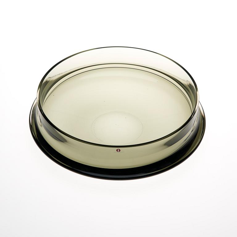 SKÅL, glas, signerad Tapio Wirkkala 3591.