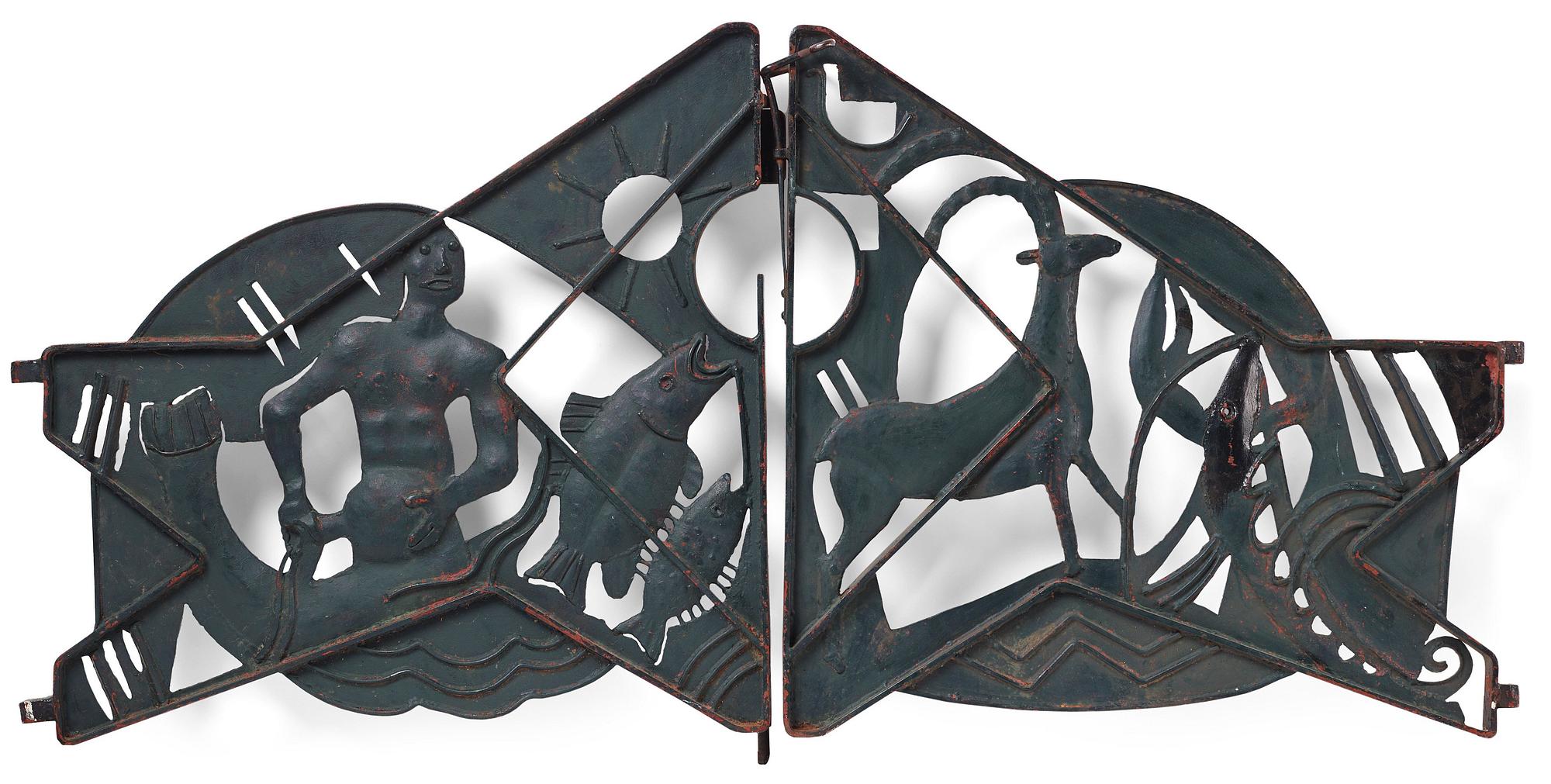 Swedish Modern, grindar, 1900-talets mitt.