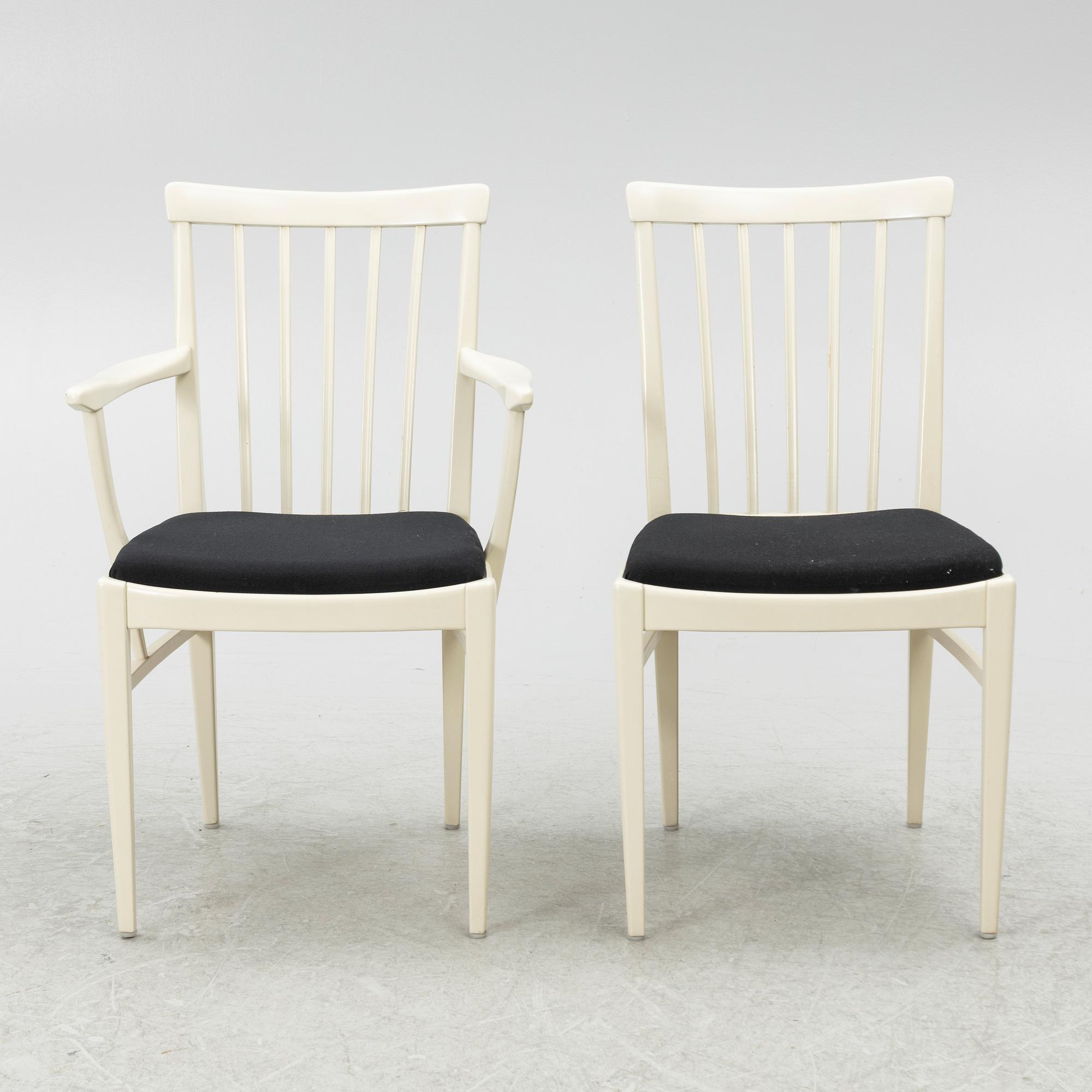 Carl Malmsten, an eight part dining group, "Herrgården", Åfors, second half of the 20th century.