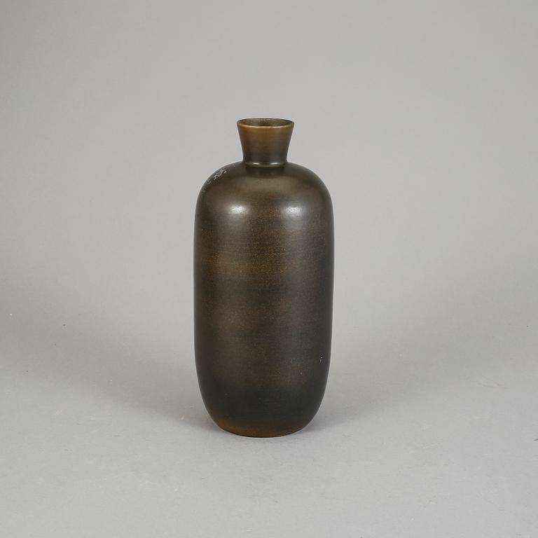 VAS/BORDSLAMPFOT,  stengods, Carl-Harry Stålhane, Rörstrand, 1950-tal.