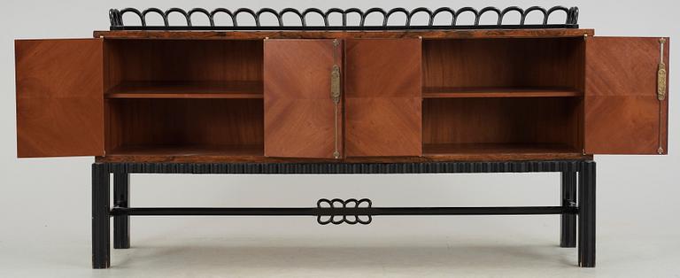 SIDEBOARD, art deco typ,  Brno, 1900-talets mitt.