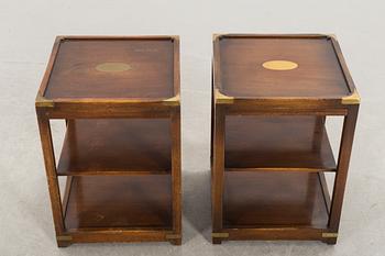 A pair of side tables / bed side tables from mid / second half of the 20th century.