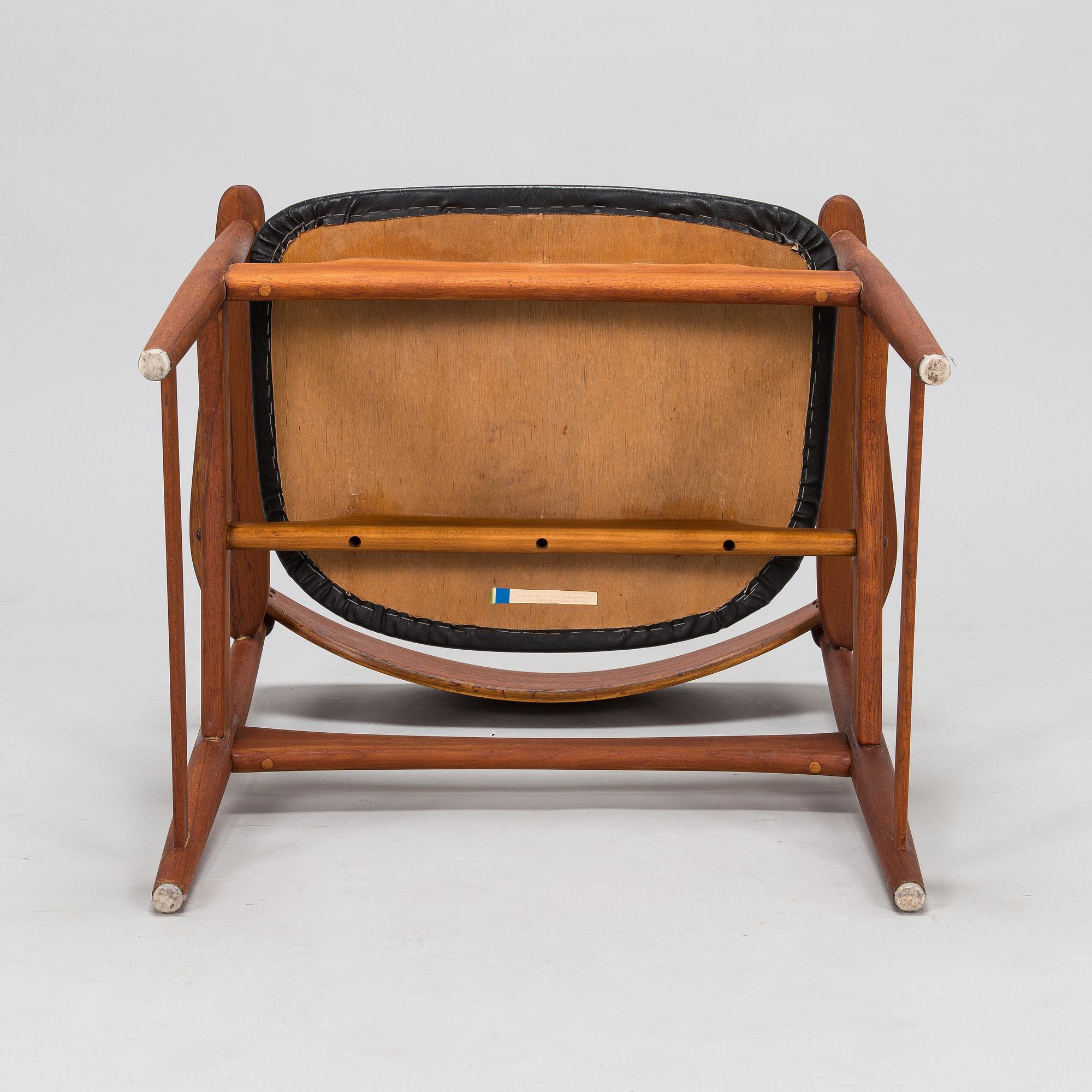 A teak armchair by Arne Hovmand-Olsen for Jutex, Denmark, 1950's.