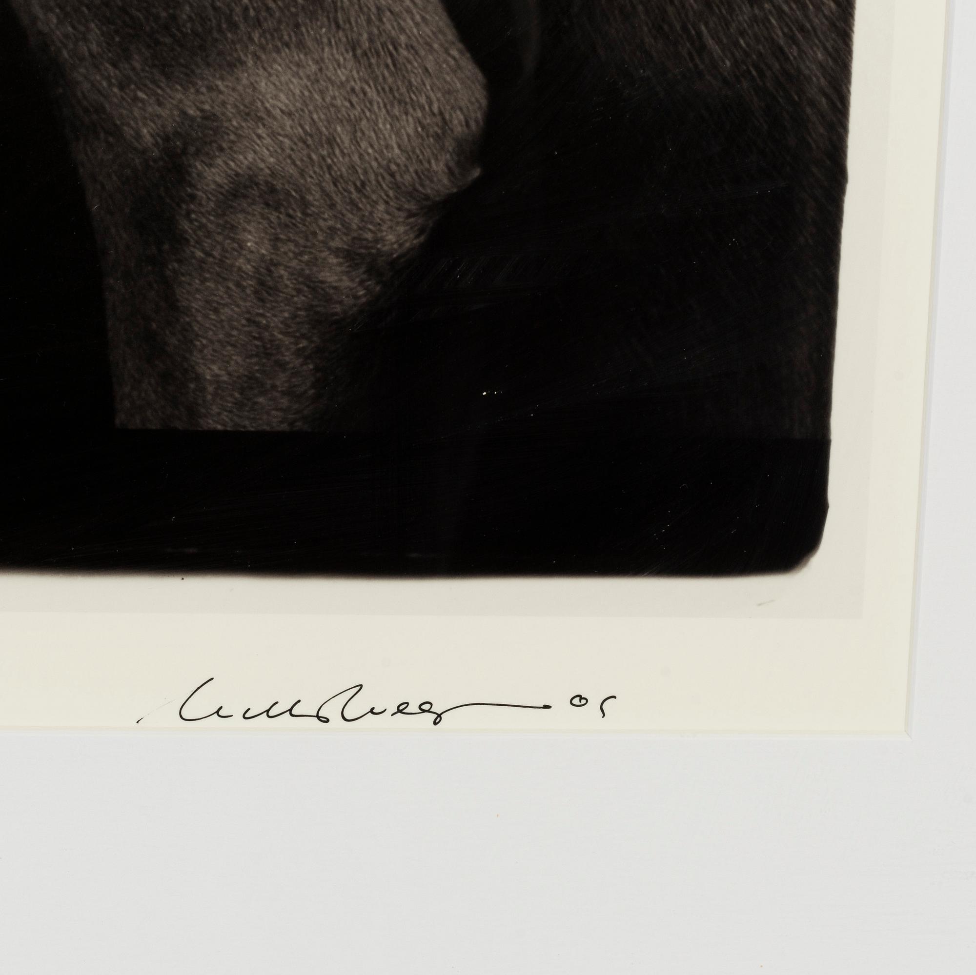 William Wegman,  archival pigment print, 2009, signed. From the ed of 1500.
