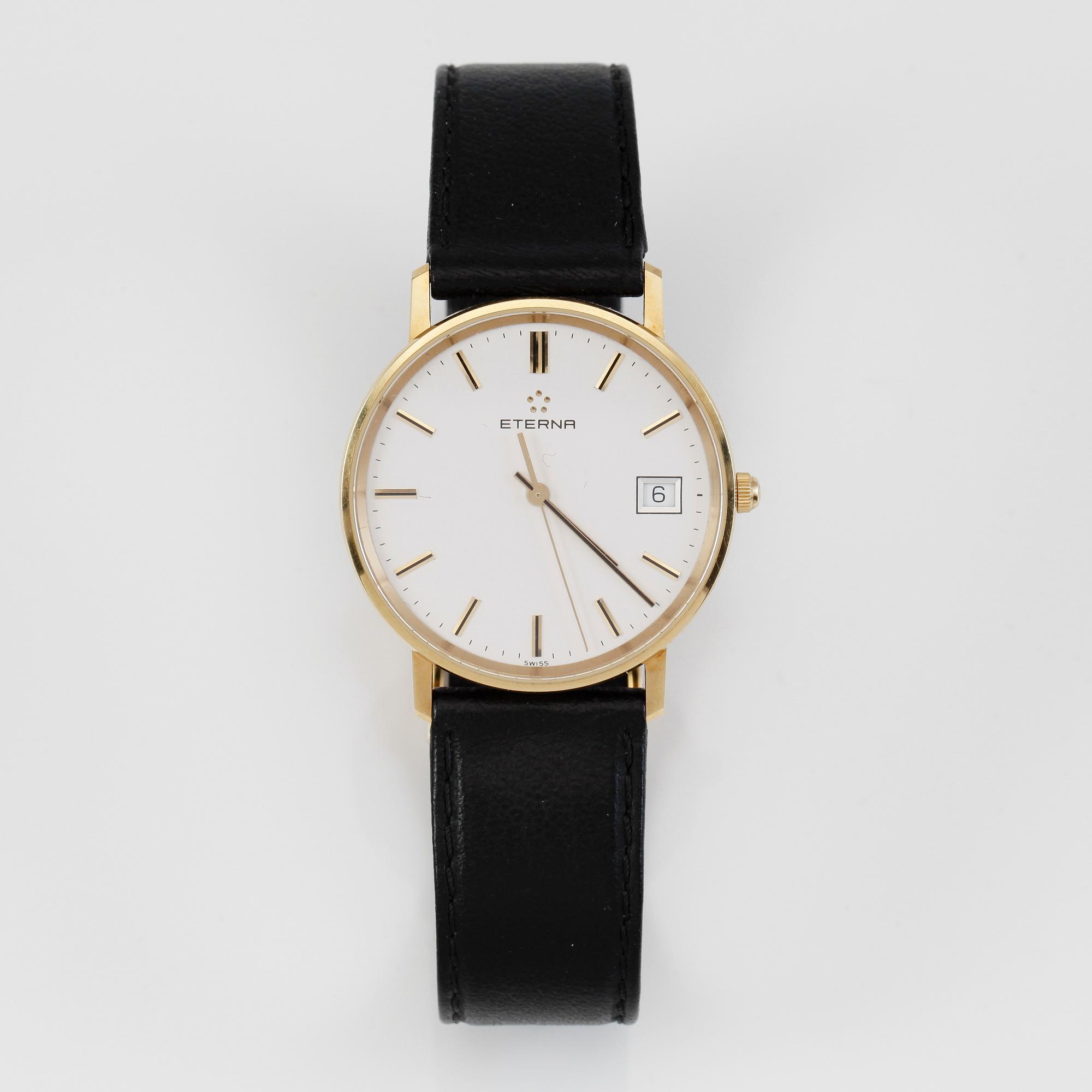 ARMBANDSUR, 18K guld, Eterna, 1995.