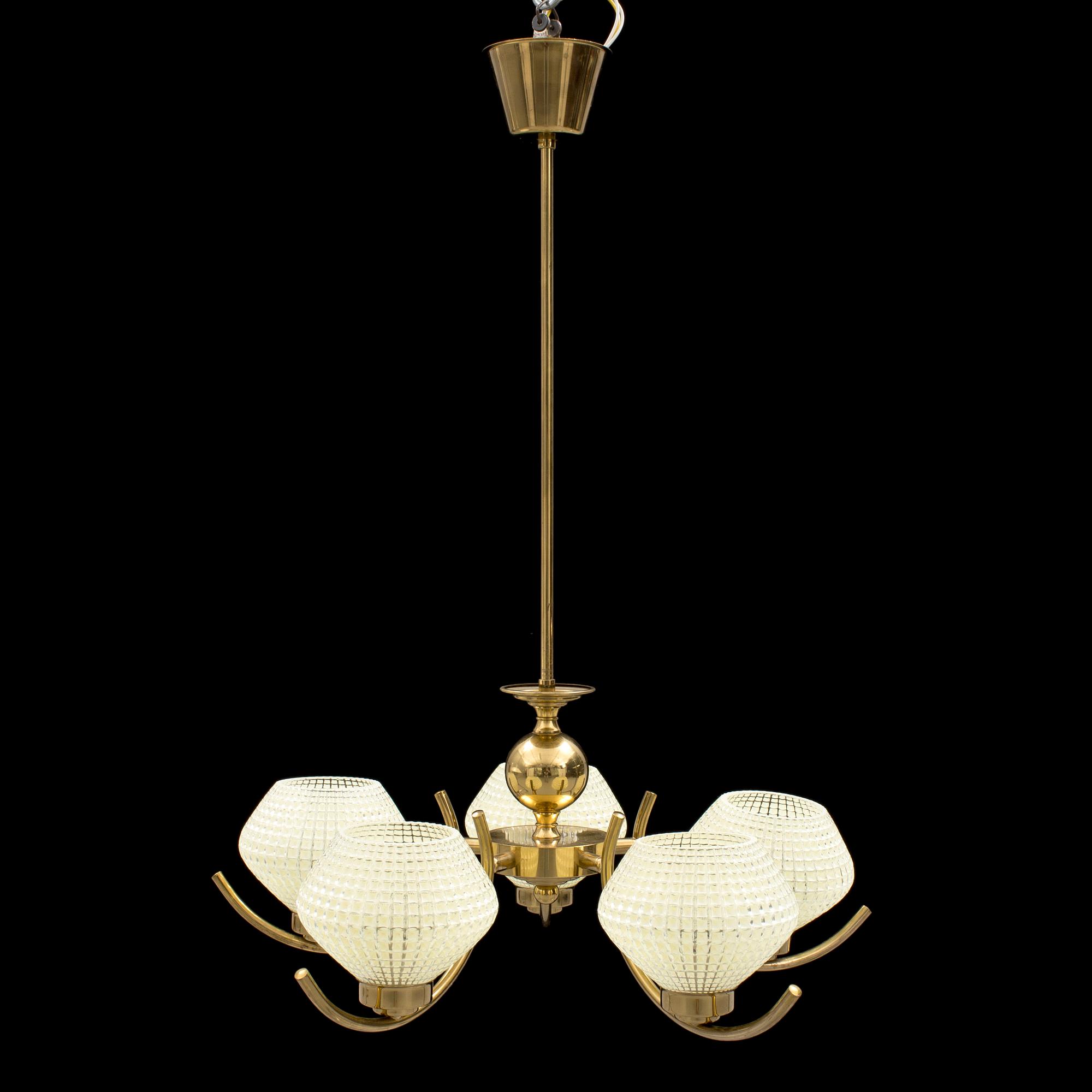 A 1950s ceiling light.