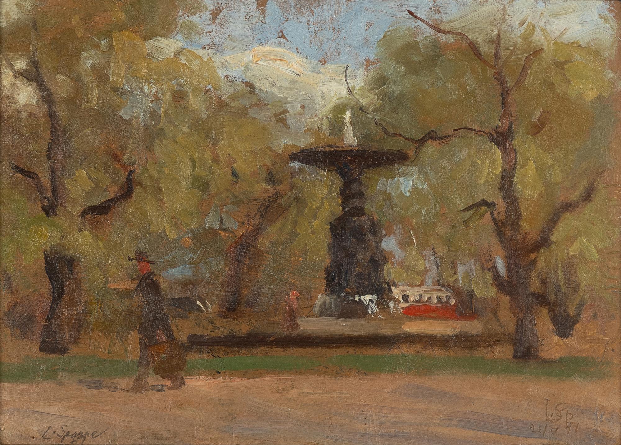 Louis Sparre, Molins Fountain, Kungsträdgården.