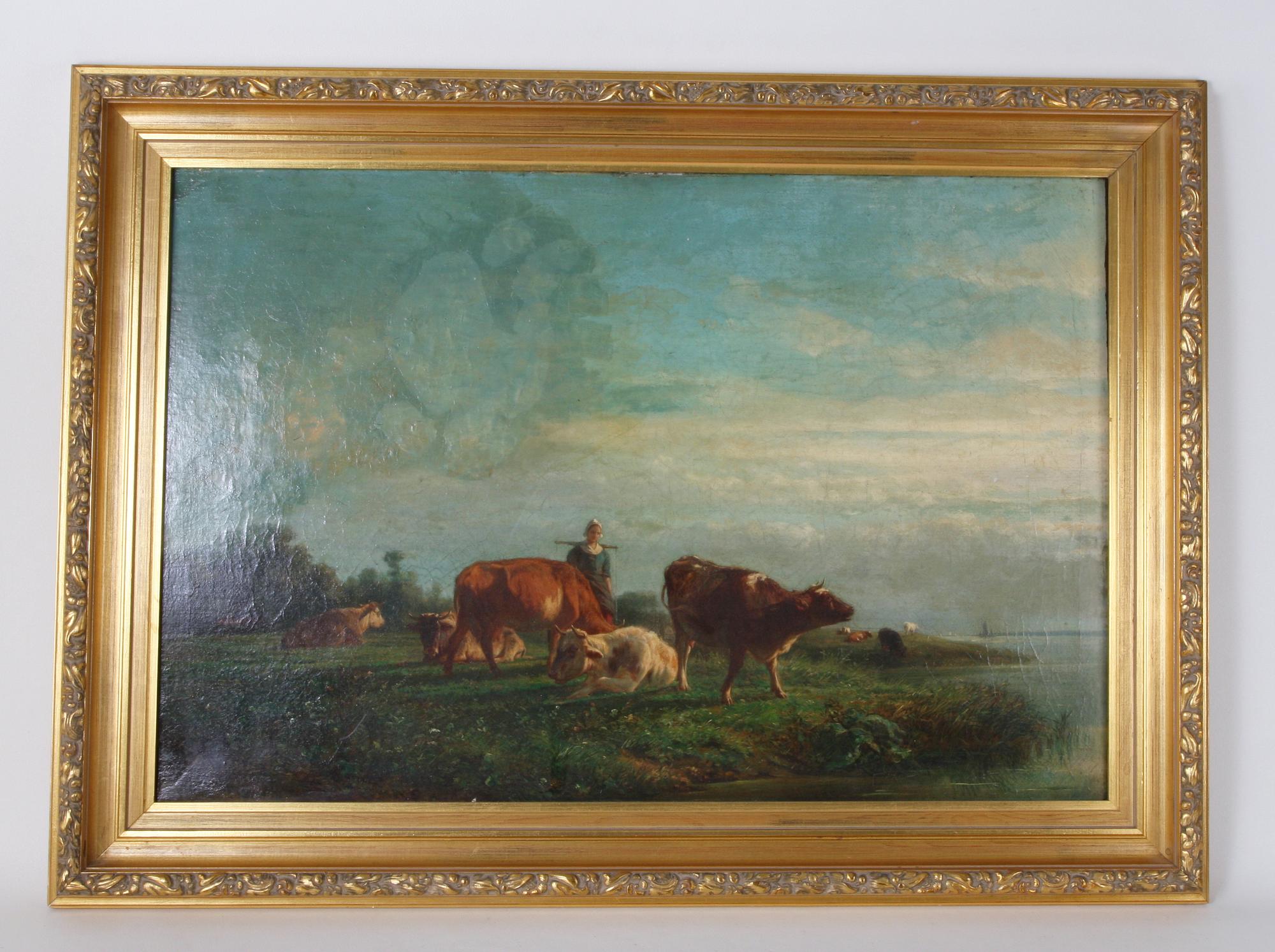 HENDRICK SAVRY. Olja på duk.