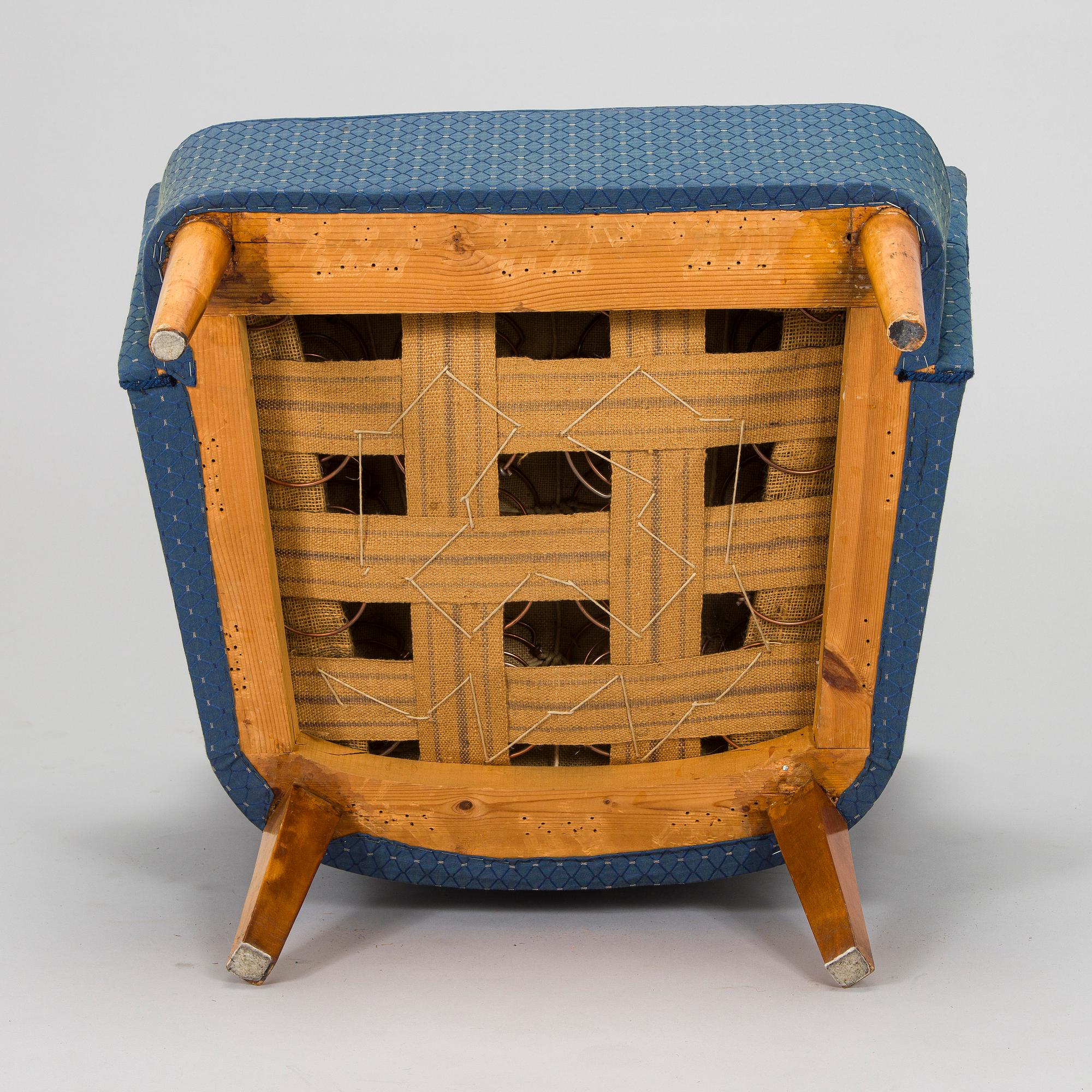 Sohva ja nojatuoli, 1900-luvun puoliväli.