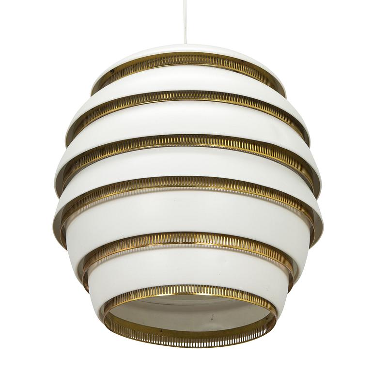 Alvar Aalto, taklampa, modell A332, "Bikupa", Valaistustyö.