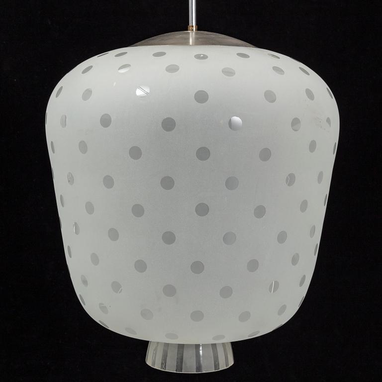 TAKLAMPA, Orrefors, kring ca 1900-talets mitt.