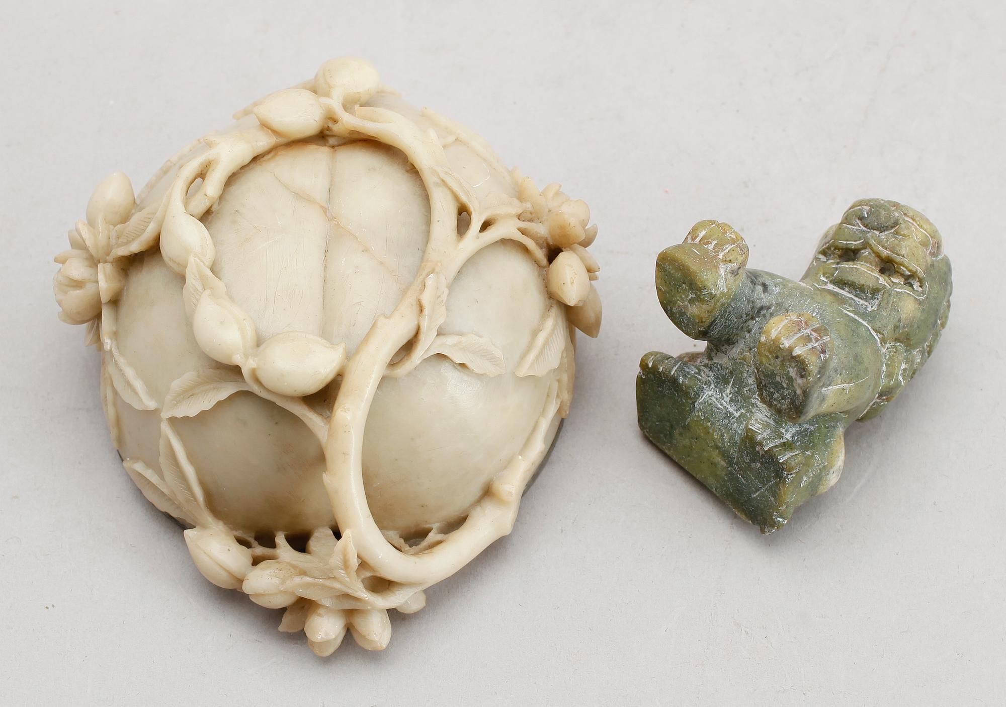 SKÅL OCH FIGUR, sten, bl a 1800-tal.