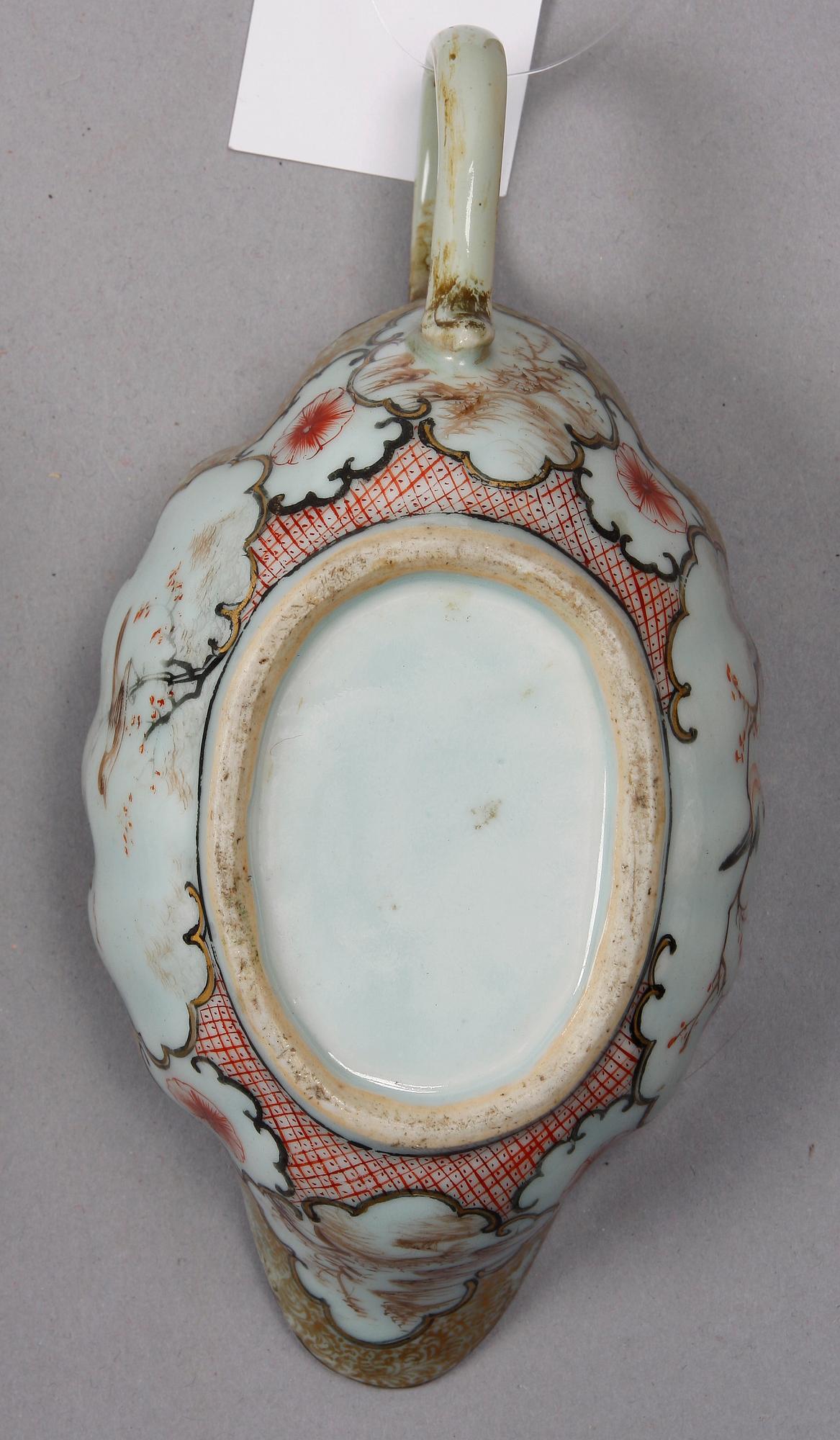 SÅSSNIPA, porslin, Kina, 1700-tal.