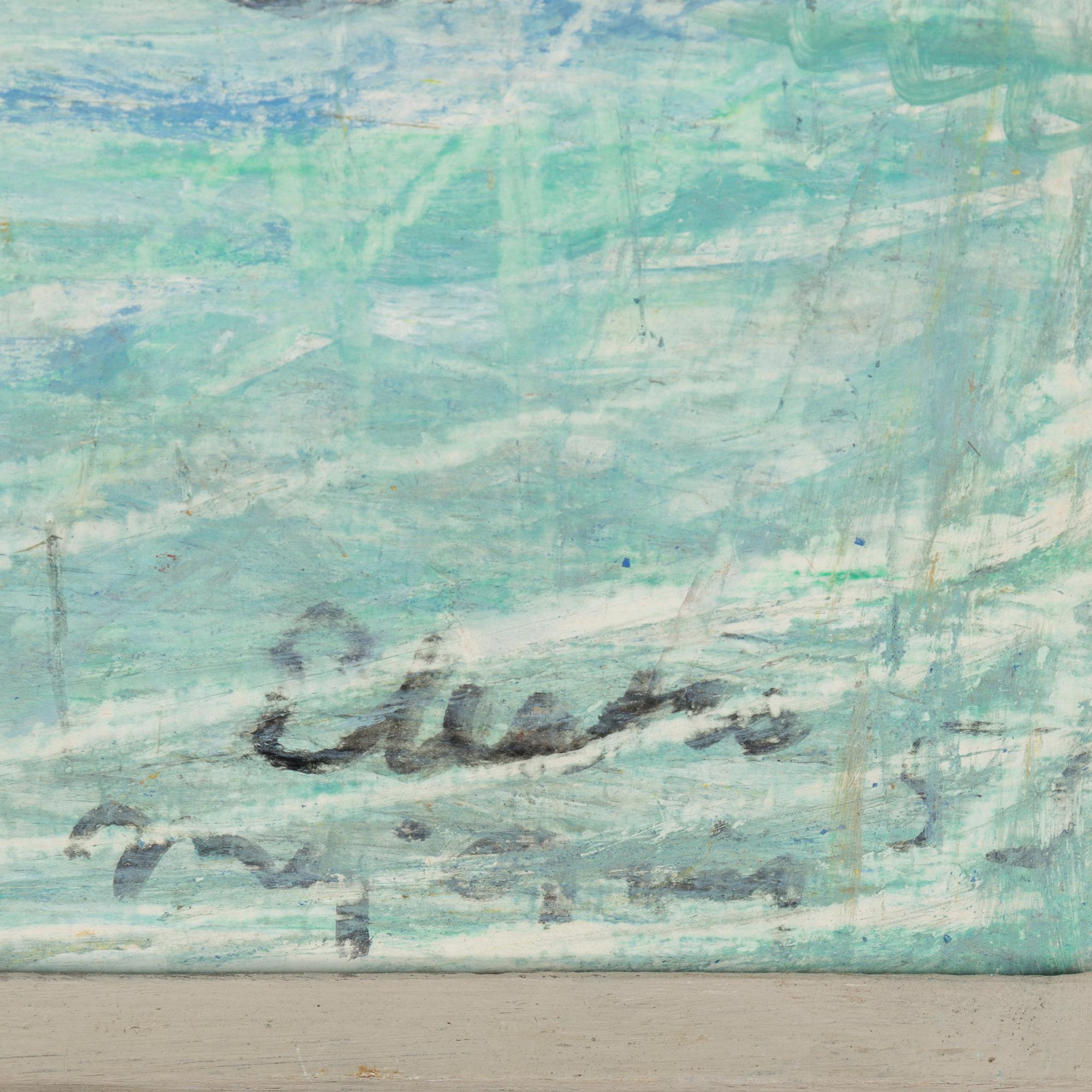 MAJ BRING, oil on canvas, signed and indistinctly signed.