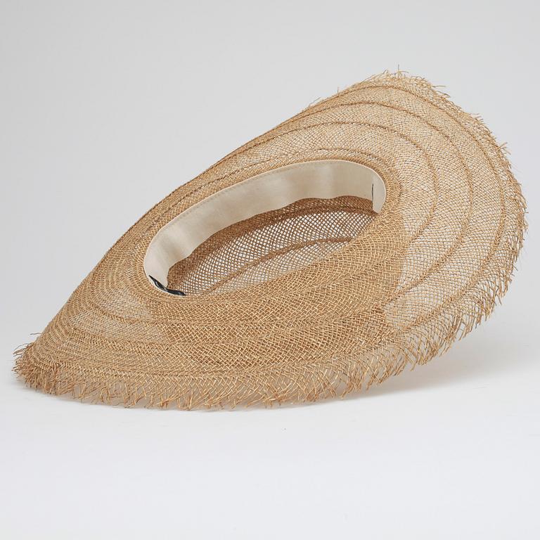 CHANEL, straw hat.