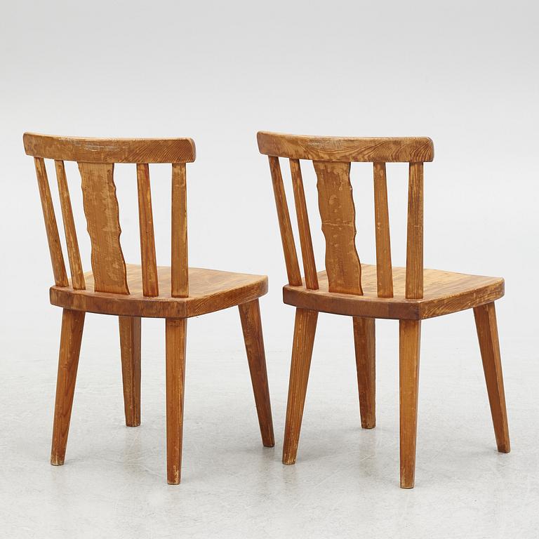 Chairs, a pair, Åby Möbelfabrik, 1930s/40s.