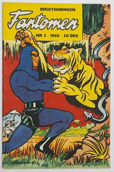 Comic books, Fantomen, no. 1–7, 1950.