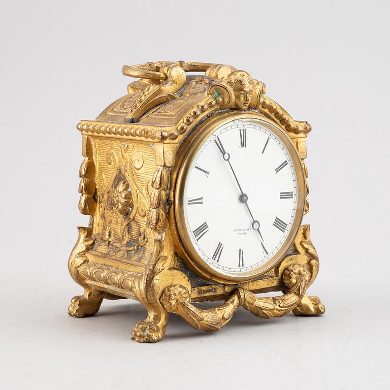 A neo Louis XVI table clock, late 19th Century.