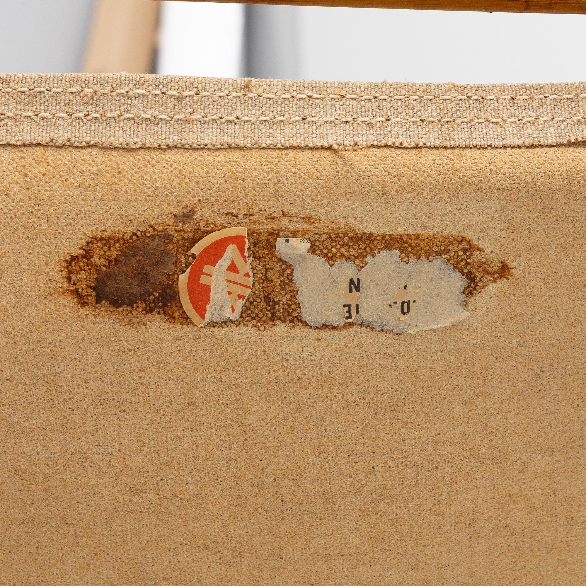 Kaare Klint, a pair of 'Safari Chair', Rud. Rasmussens Snedkerier, Denmark.