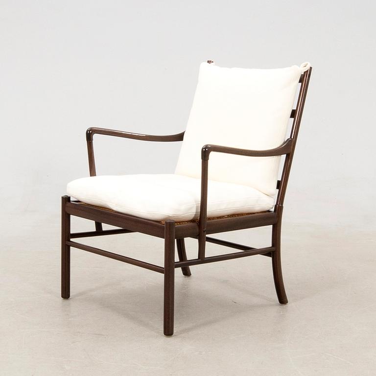 Ole Wanscher, fåtölj "Colonial Chair PJ 149", Poul Jeppesen, Danmark.