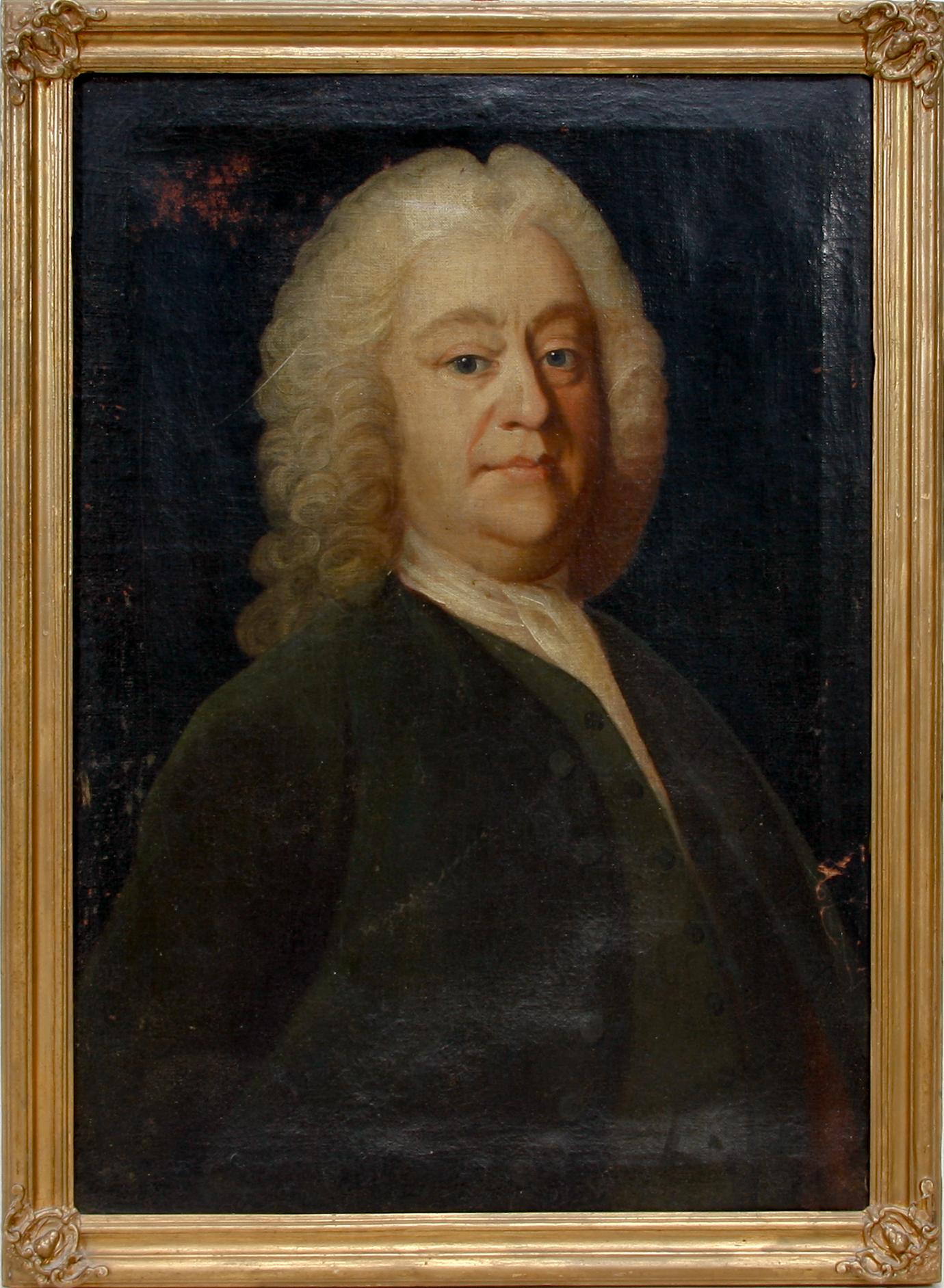 OKÄND KONSTNÄR, olja på duk, osign, 1700-tal.