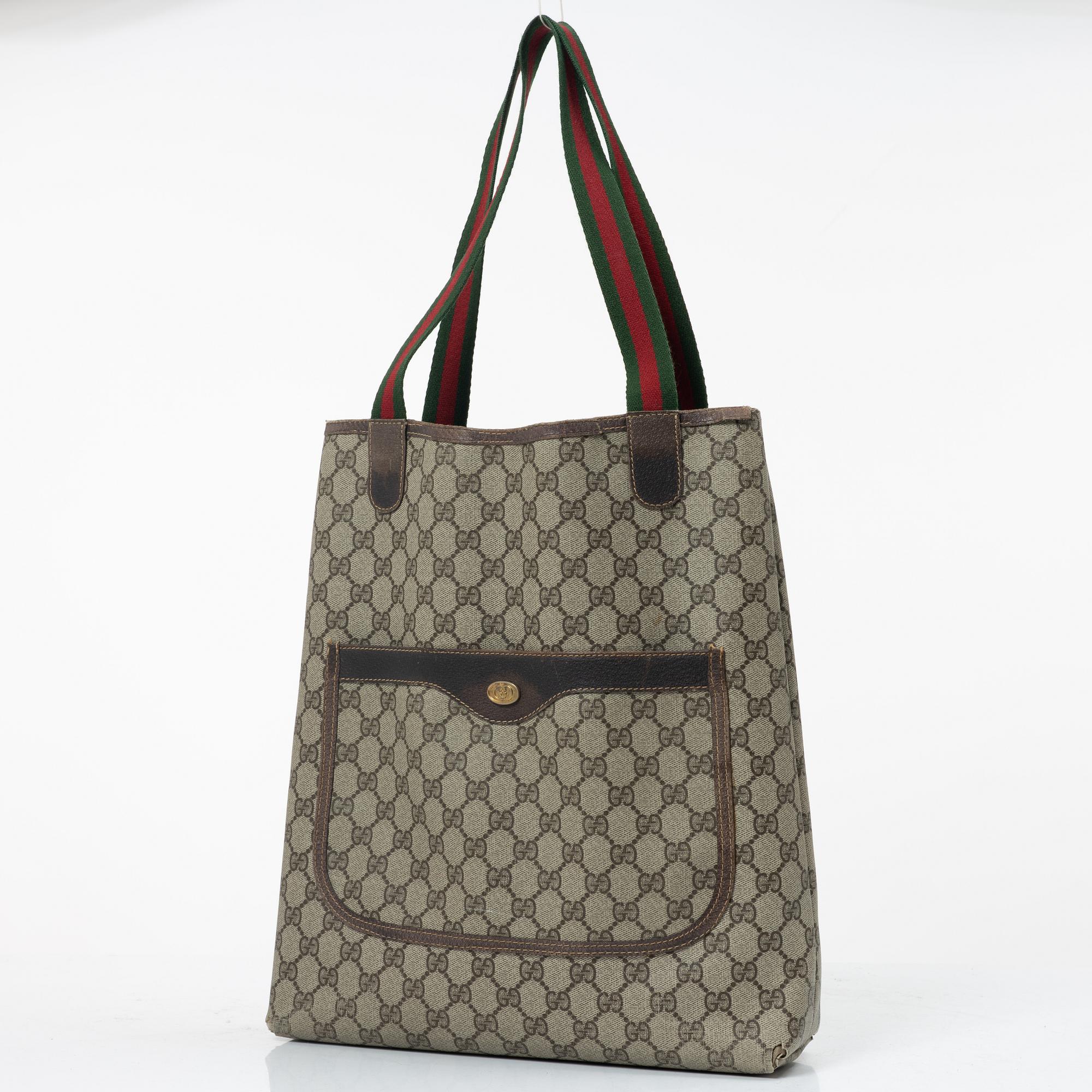 Gucci, Translation: "vintage tote bag".