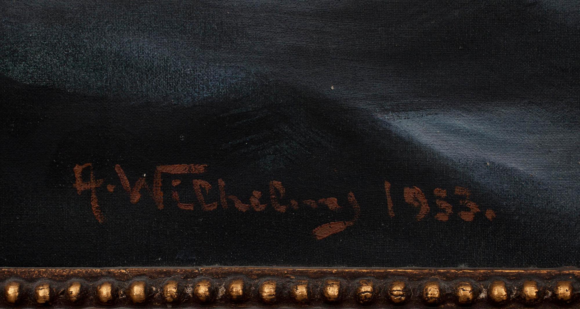 ALEXANDER WILHELMS, olja på duk, sign. och dat. 1933.