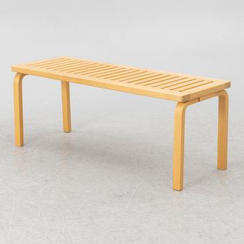 Alvar Aalto, A model 153A bench, Artek 1990s.