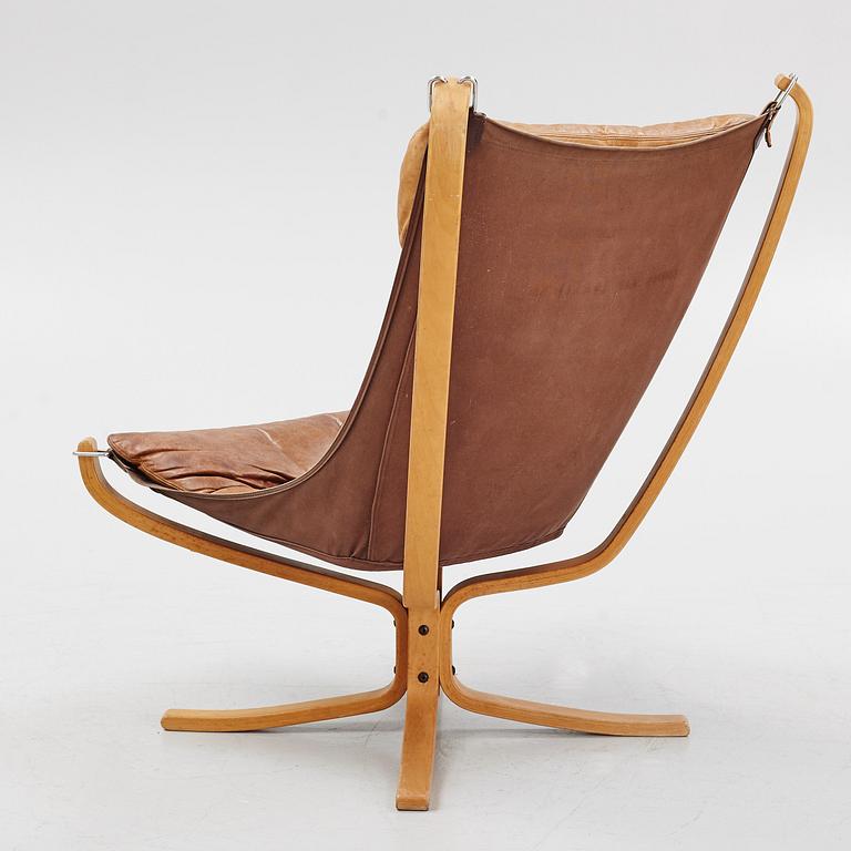 Sigurd Ressel, a 'Falcon chair', Vatne Möbler, Norway, 1970's.