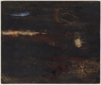 UNKNOWN ARTIST, 20TH CENTURY, oil on panel, 1997, signed Ane Norberg verso.