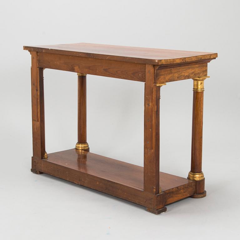 A Swedish  Karl Johan console table, first half of the 19th century.