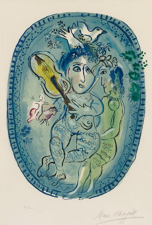 Marc Chagall, "Le jeu".