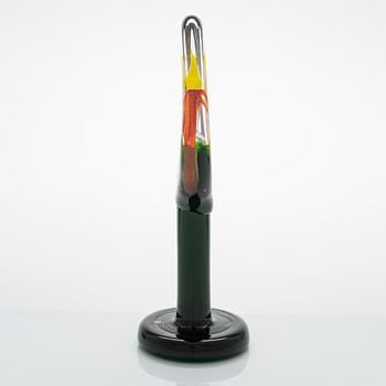 Oiva Toikka, lasiveistos, "Lollipop" signeerattu  O. Toikka Iittala 2015 27/50.