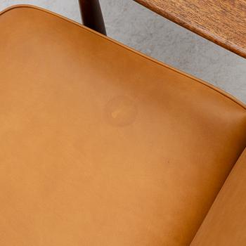 Ib Kofod-Larsen, a pair of model 401 armchairs, Slagelse Möbel verk, Denmark.