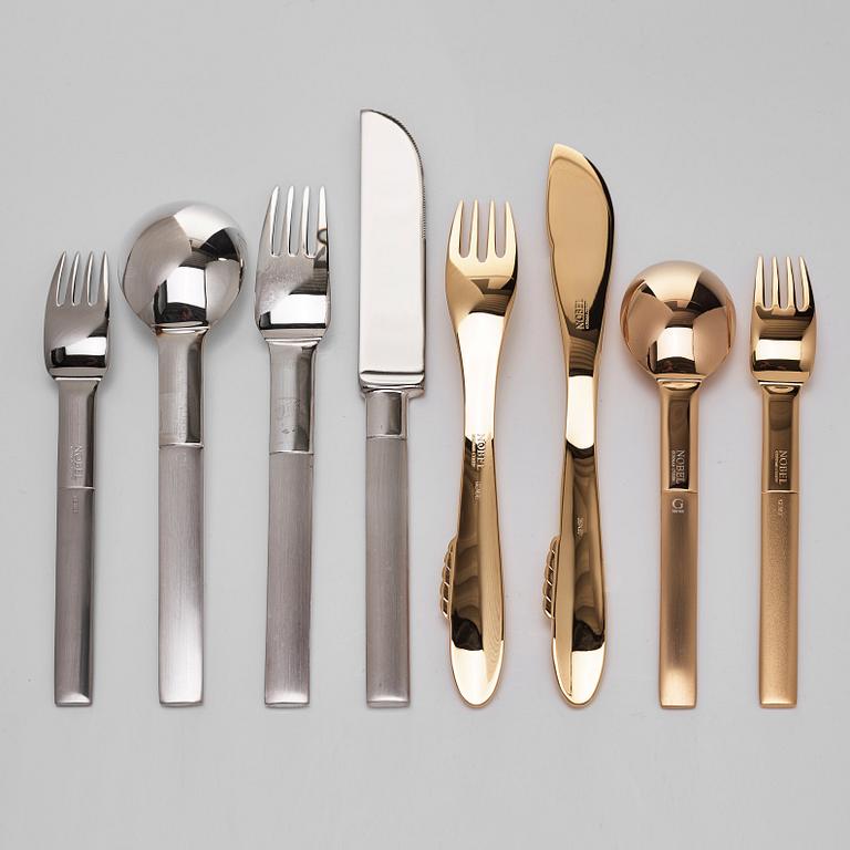 Gunnar Cyrén, a set of 144 pieces of "Nobel" flatware, Gense, Sweden, post 1991.