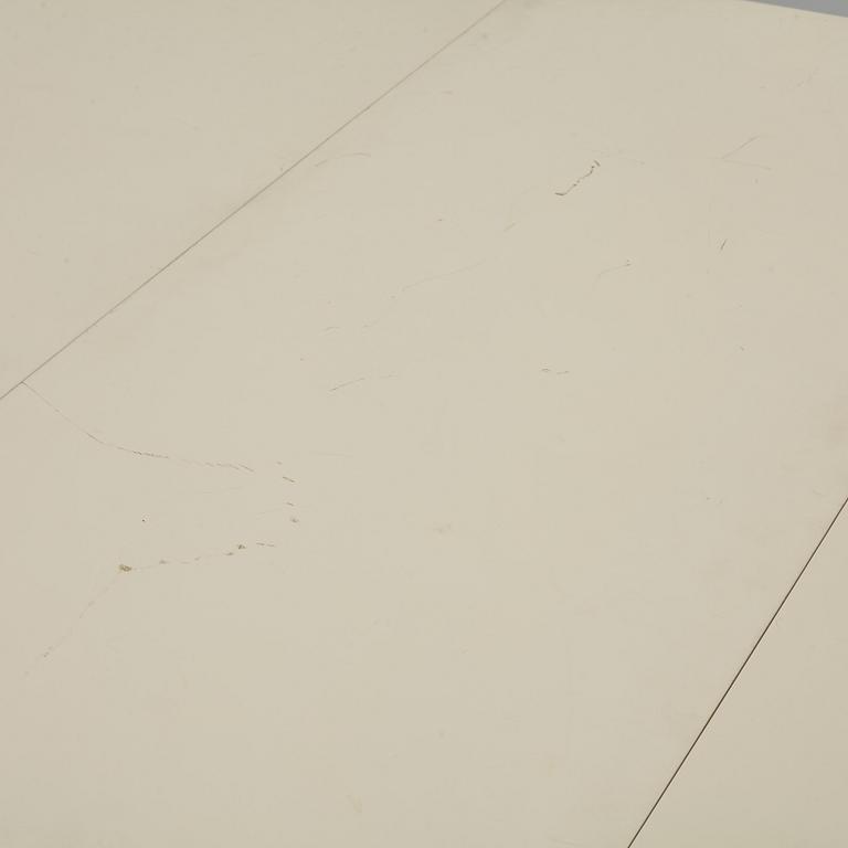 Carl Malmsten, dining table, 2 armchairs, 4 chairs, "Talavid", Waggeryd's Furniture Factory, second half of the 20th century.