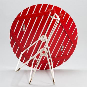 TRÄDGÅRDSMÖBLEMANG, 5 delar. 1960/70-tal.