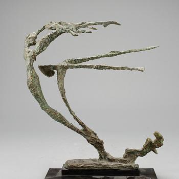 OKÄND KONSTNÄR, skulptur, brons, ej signerad, 1900-tal.