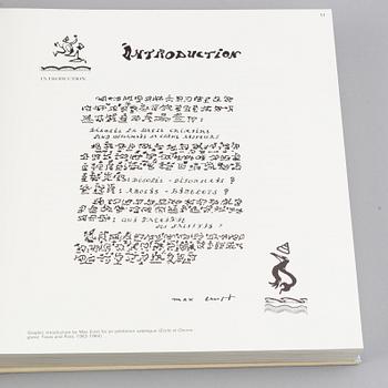 BOOK, "Max Ernst", av Edward Quinn, utgiven av Thames and Hudson, 1977.