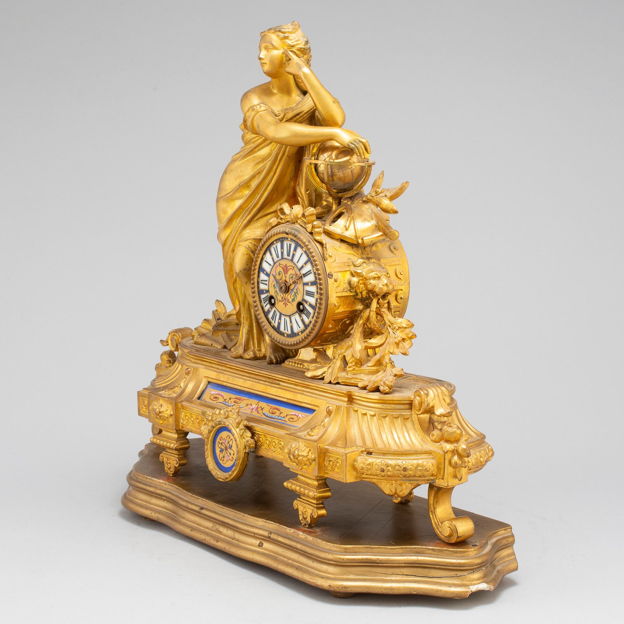 A ca 1900 table clock.